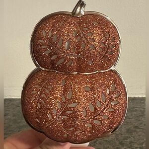 Fall Thanksgiving Stacked pumpkin 
Wallflower Fragrance nightlight Bath & Body